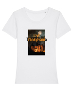 Love Transylvania #1 Tricou mânecă scurtă guler larg fitted Damă Expresser