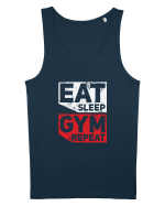 Eat sleep gym repeat Maiou Bărbat Runs