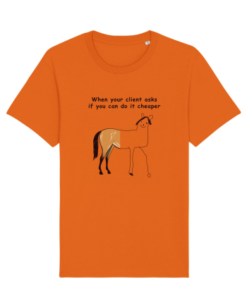Funny clients Bright Orange