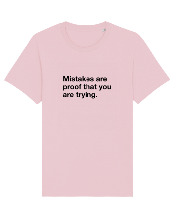 Mistakes Cotton Pink