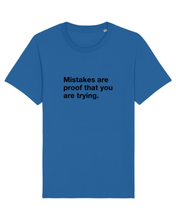 Mistakes Royal Blue