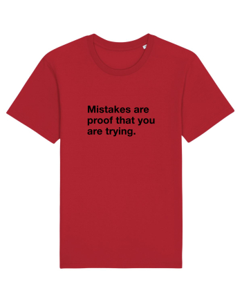 Mistakes Red