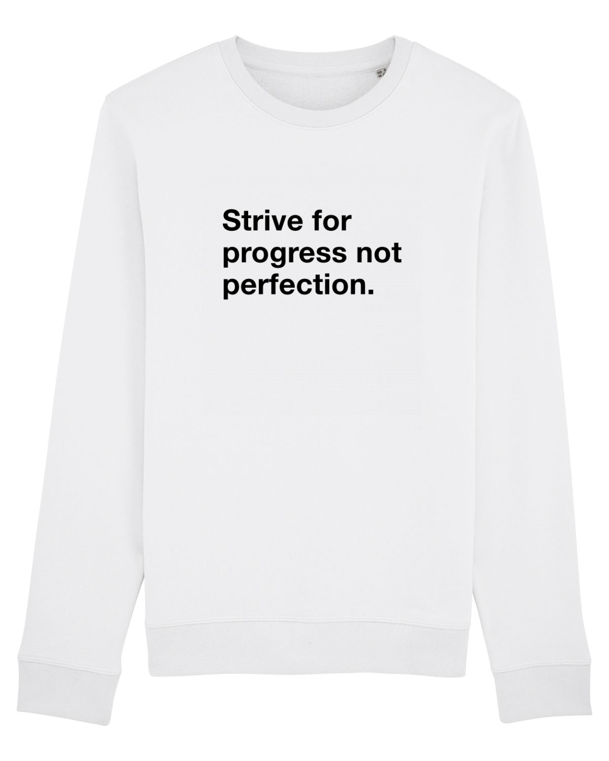 Bluză mânecă lungă Unisex Rise White