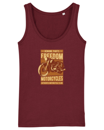 Freedom Classic Motorcycles Burgundy