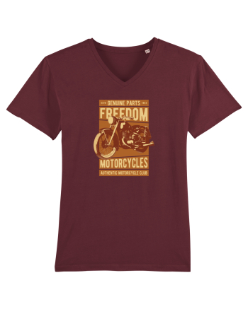 Freedom Classic Motorcycles Burgundy