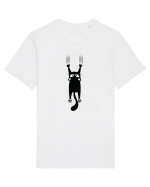Pisicuta atarnata Tricou mânecă scurtă Unisex Rocker