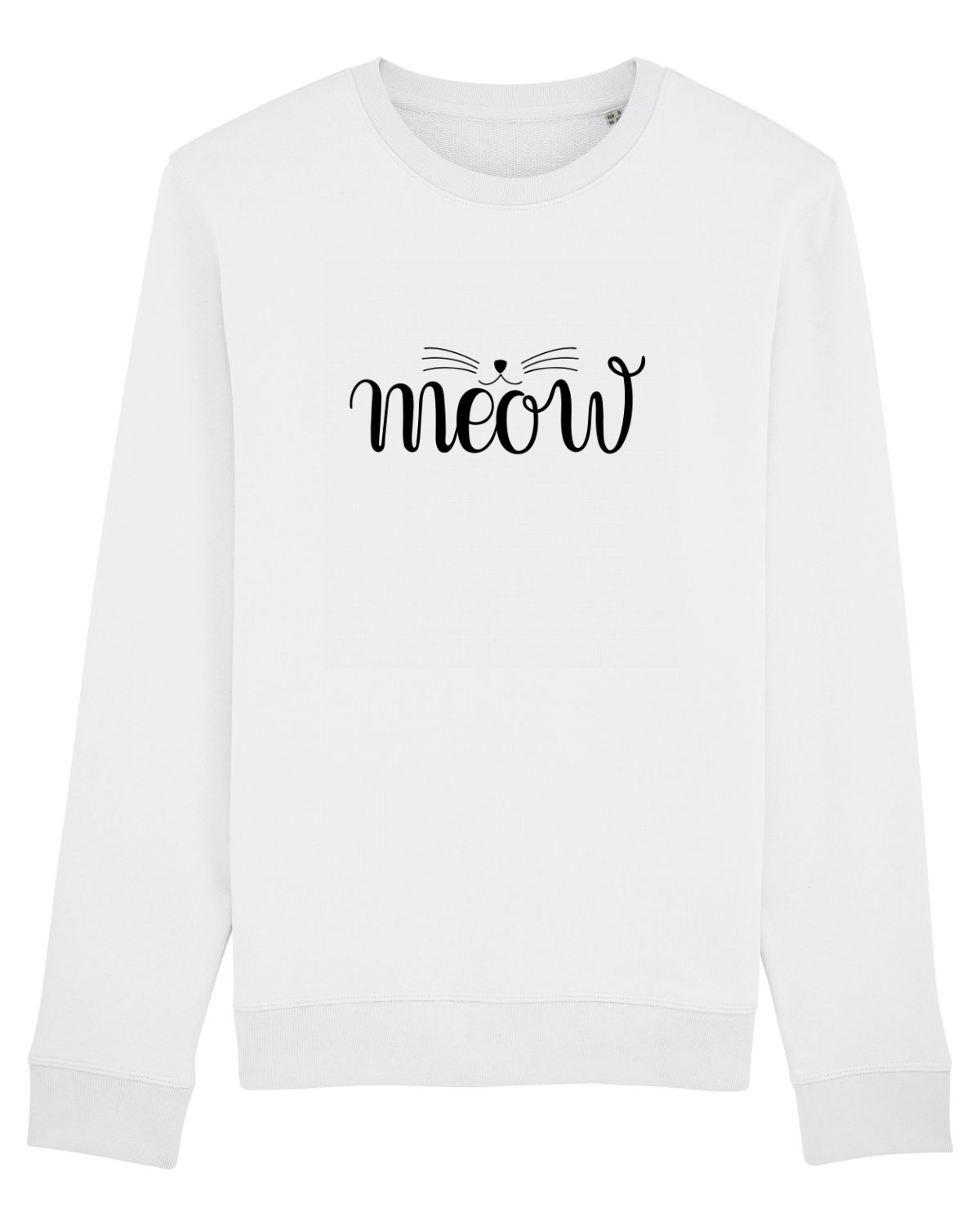 Bluză mânecă lungă Unisex Rise White