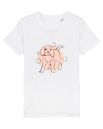 Catel Tricou mânecă scurtă  Copii Mini Creator