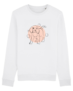 Catel Bluză mânecă lungă Unisex Rise