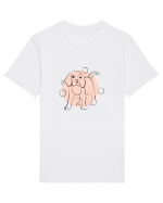 Catel Tricou mânecă scurtă Unisex Rocker