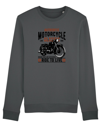Ride to Live Classic Motorcycle Anthracite