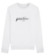 Positive vibes only Bluză mânecă lungă Unisex Rise