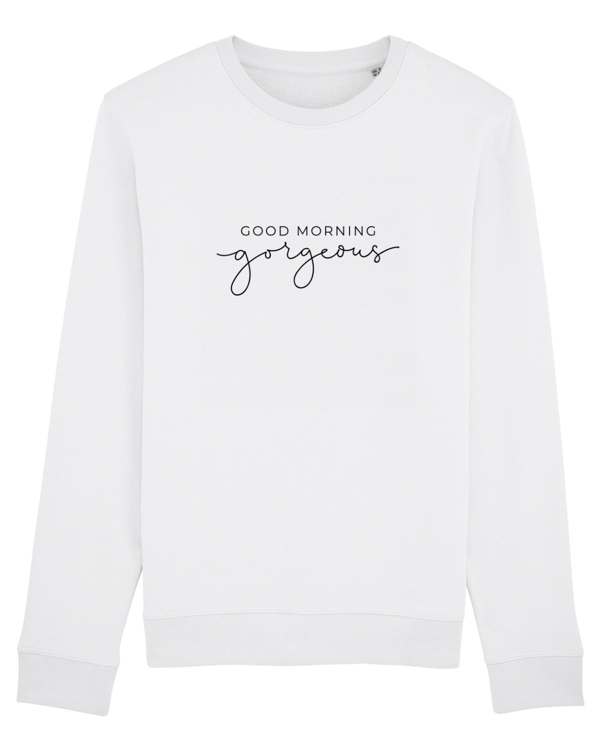 Bluză mânecă lungă Unisex Rise White