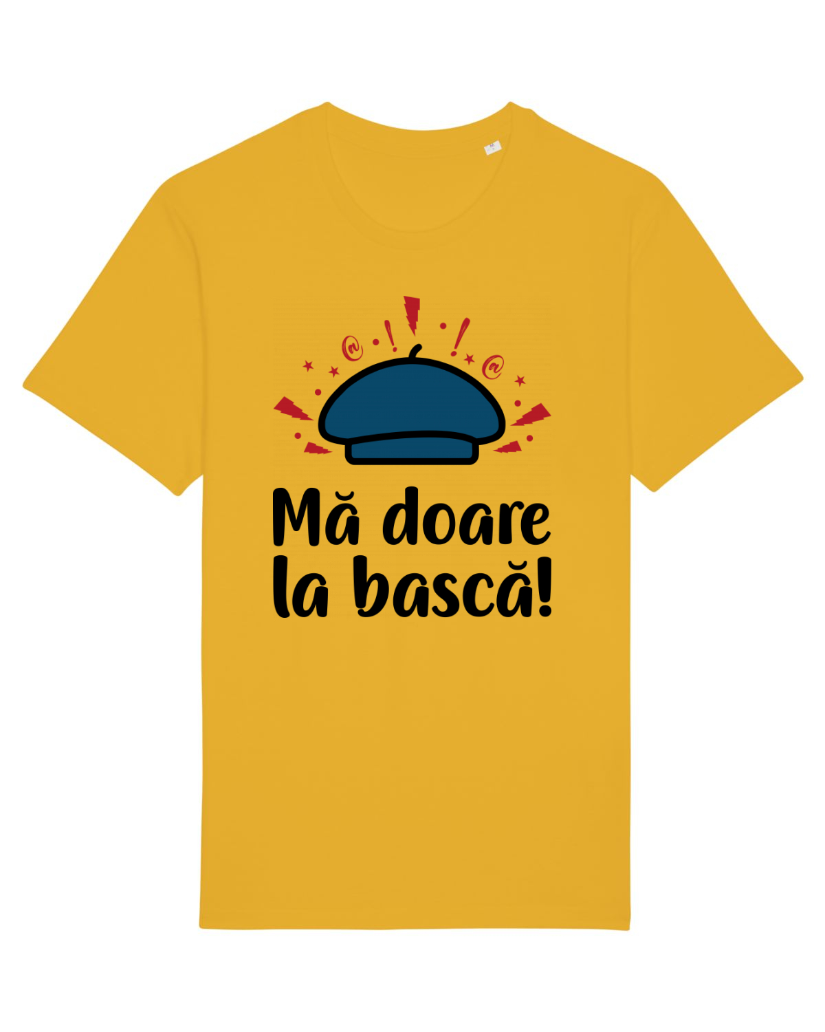 Tricou mânecă scurtă Unisex Rocker Spectra Yellow
