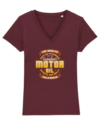 Gasoline Motor Oil California Burgundy