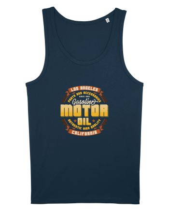 Gasoline Motor Oil California Navy