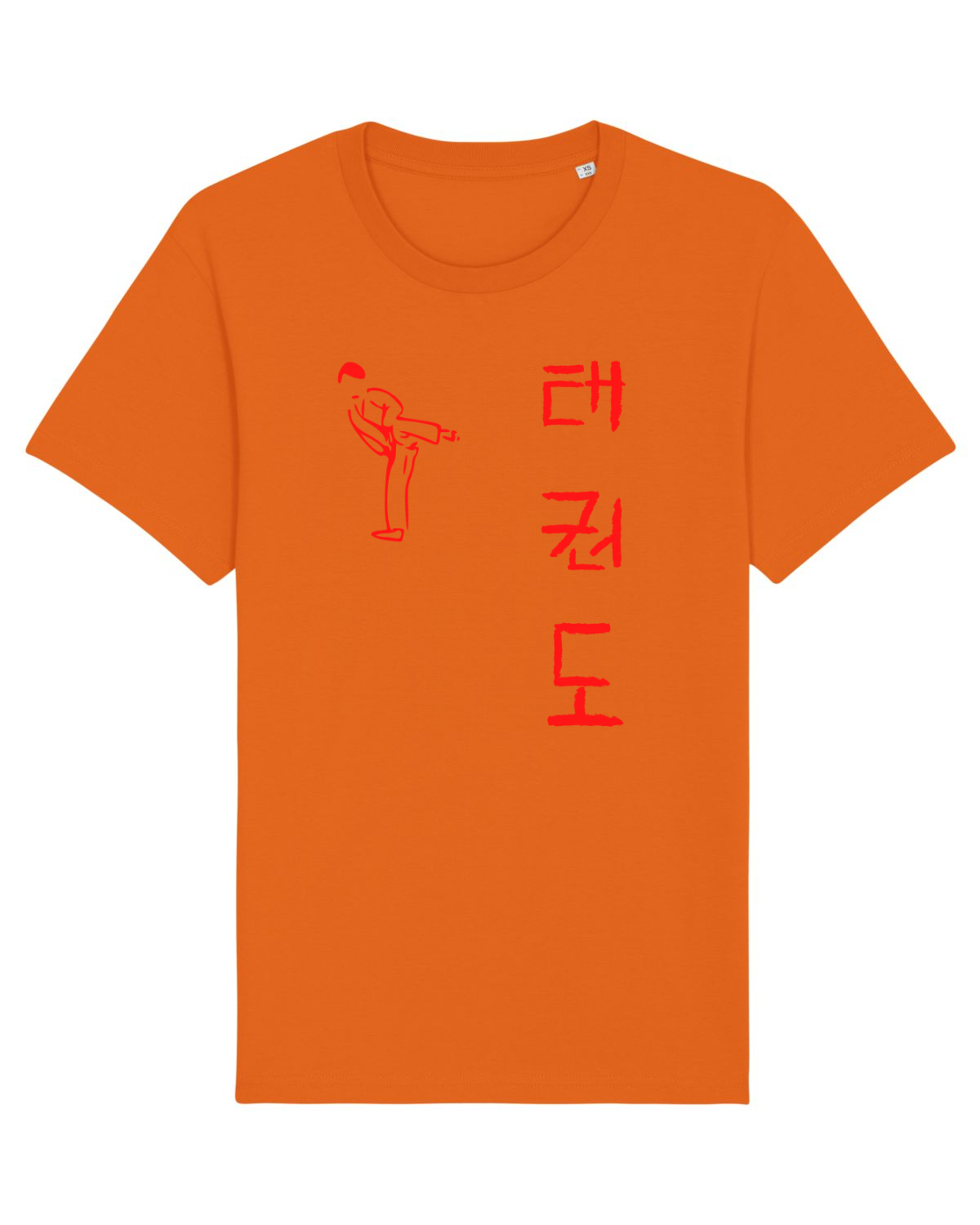 Tricou mânecă scurtă Unisex Rocker Bright Orange