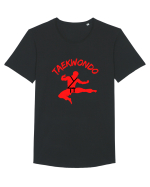 Taekwondo Tricou mânecă scurtă guler larg Bărbat Skater