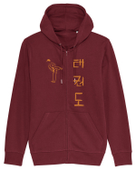 Taekwondo Hanorac cu fermoar Unisex Connector