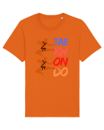 Taekwondo Tricou mânecă scurtă Unisex Rocker