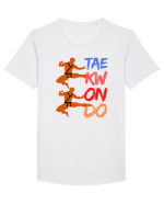 Taekwondo Tricou mânecă scurtă guler larg Bărbat Skater