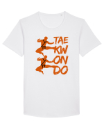 Taekwondo Tricou mânecă scurtă guler larg Bărbat Skater