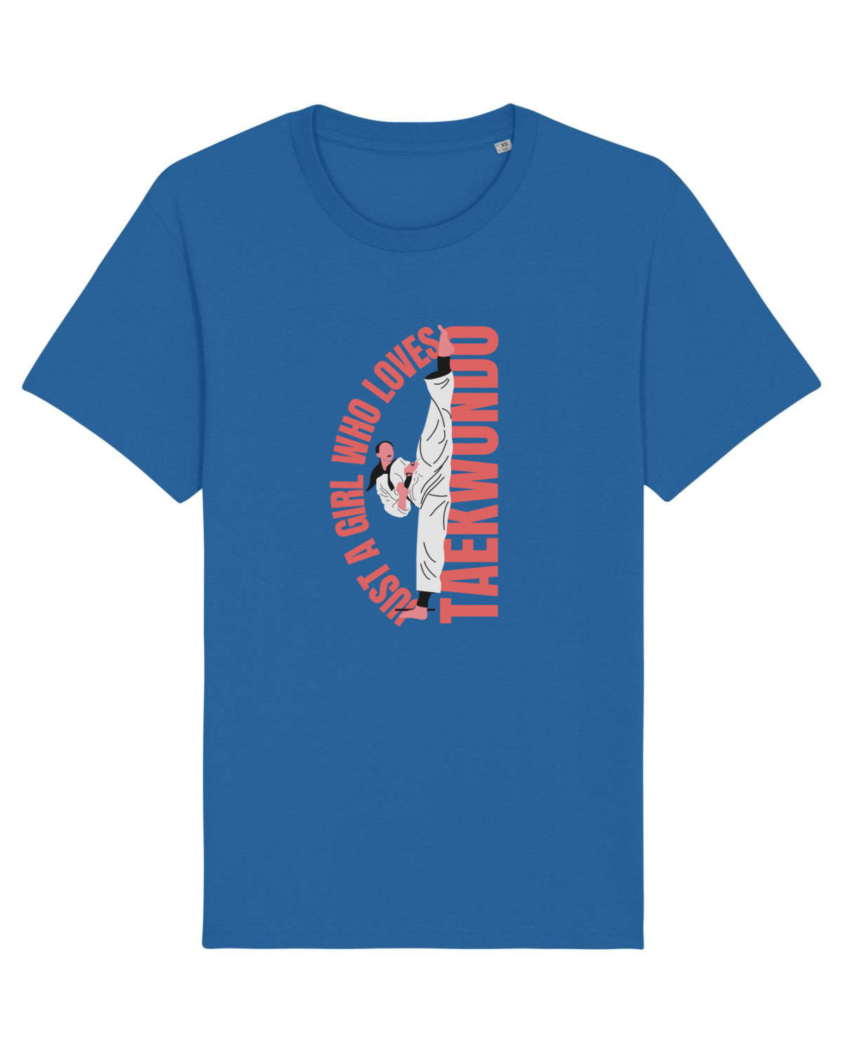 Tricou mânecă scurtă Unisex Rocker Royal Blue