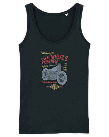 Two Wheels Forever Bobber Black