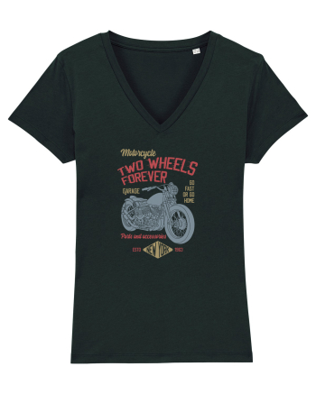 Two Wheels Forever Bobber Black