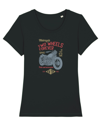 Two Wheels Forever Bobber Black
