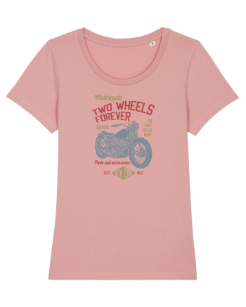 Two Wheels Forever Bobber Canyon Pink