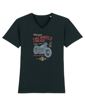 Two Wheels Forever Bobber Black