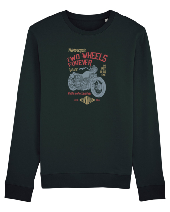 Two Wheels Forever Bobber Black