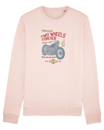 Two Wheels Forever Bobber Candy Pink