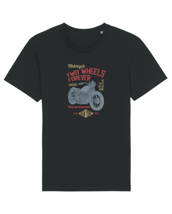 Two Wheels Forever Bobber Black