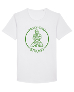 Box Tailandez.Muay Thai Tricou mânecă scurtă guler larg Bărbat Skater