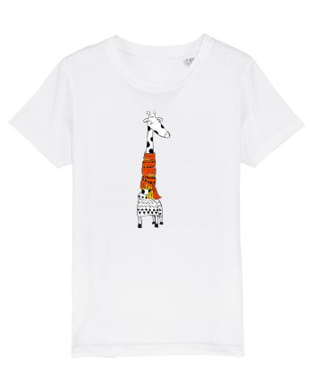 Girafa in dar White