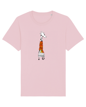 Girafa in dar Cotton Pink