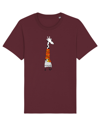 Girafa in dar Burgundy