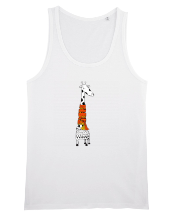 Girafa in dar White
