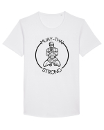 Box Tailandez.Muay Thai Tricou mânecă scurtă guler larg Bărbat Skater