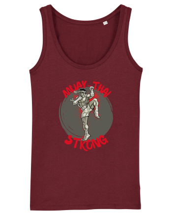 Box Tailandez. Muay Thai Burgundy