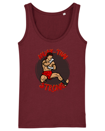Box Tailandez. Muay Thai Burgundy
