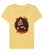 Box Tailandez. Muay Thai Tricou mânecă scurtă guler larg fitted Damă Expresser