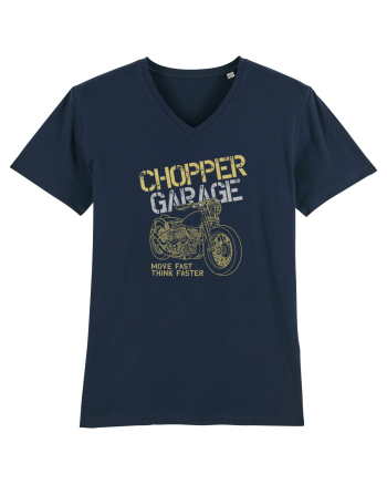 Chopper Garage Move Fast French Navy