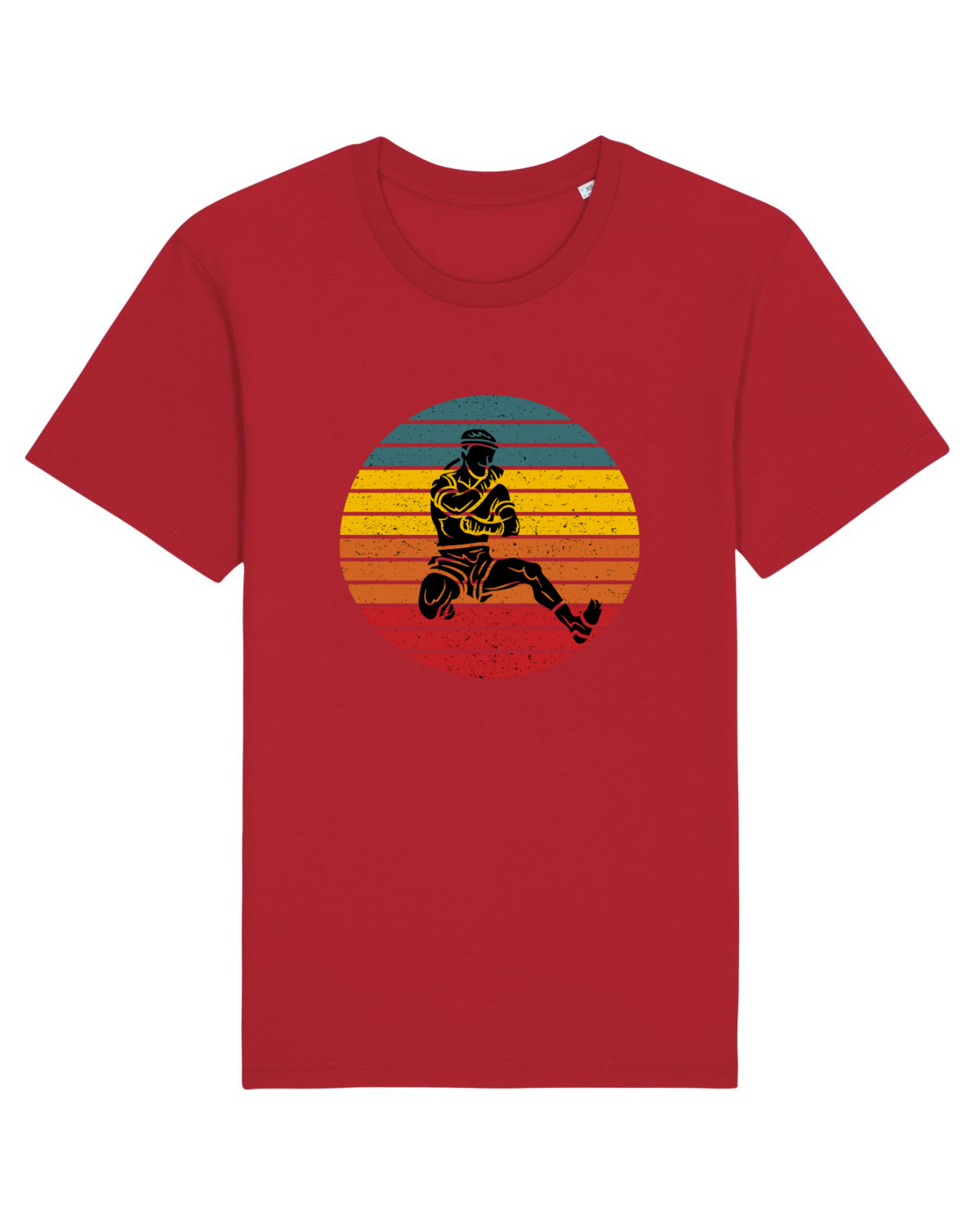 Tricou mânecă scurtă Unisex Rocker Red