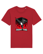 Box Tailandez. Muay Thai Tricou mânecă scurtă Unisex Rocker