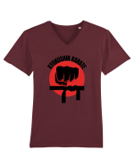 Kyokushin Karate  Tricou mânecă scurtă guler V Bărbat Presenter
