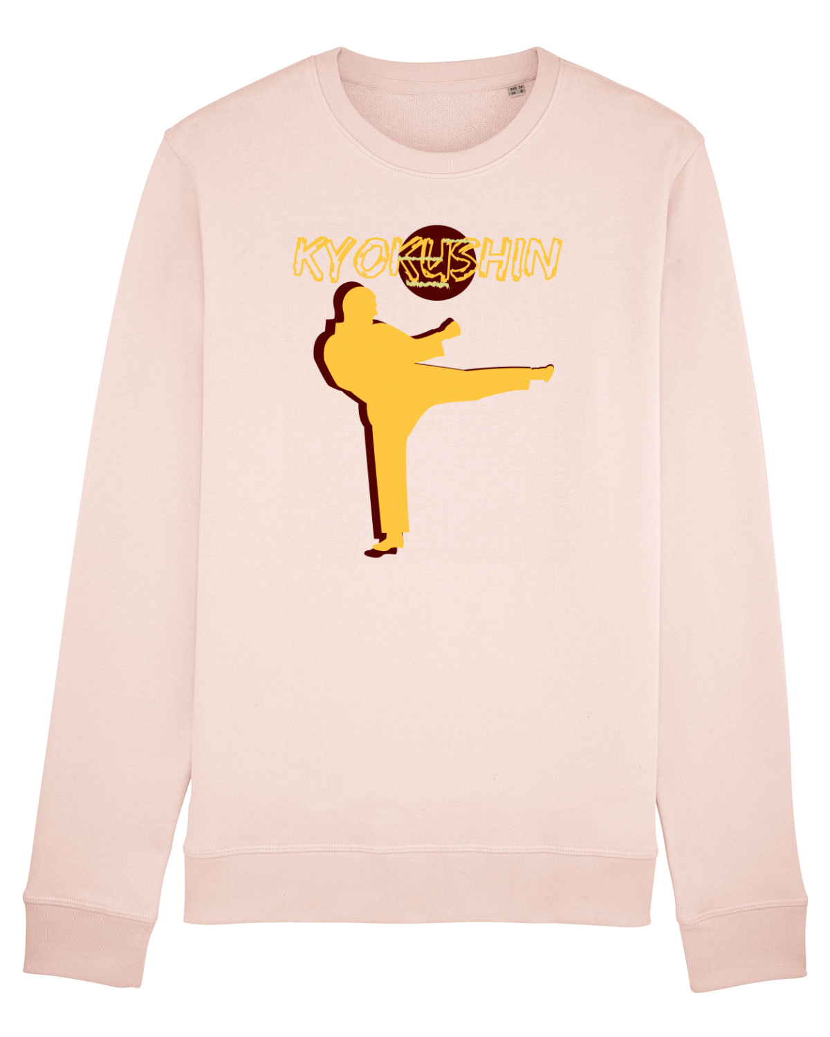 Bluză mânecă lungă Unisex Rise Candy Pink