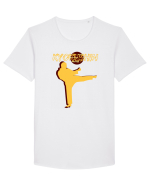 Kyokushin Karate  Tricou mânecă scurtă guler larg Bărbat Skater